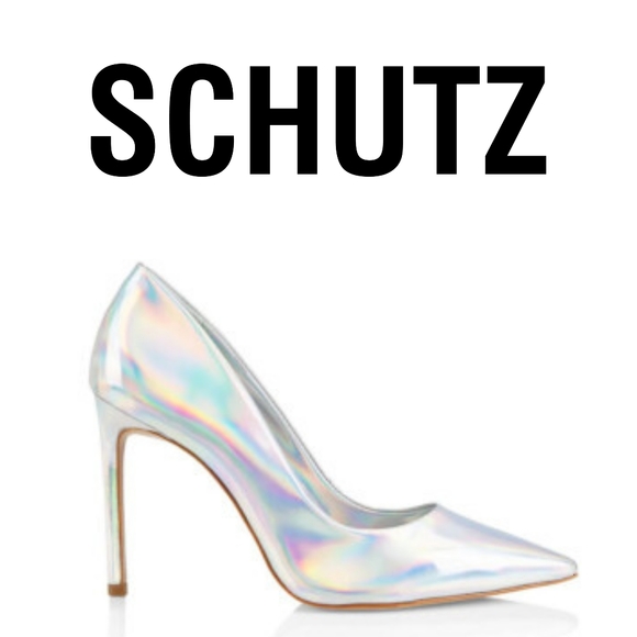 SCHUTZ Shoes - SCHUTZ Lou Prata Size 7.5 M Silver Metallic